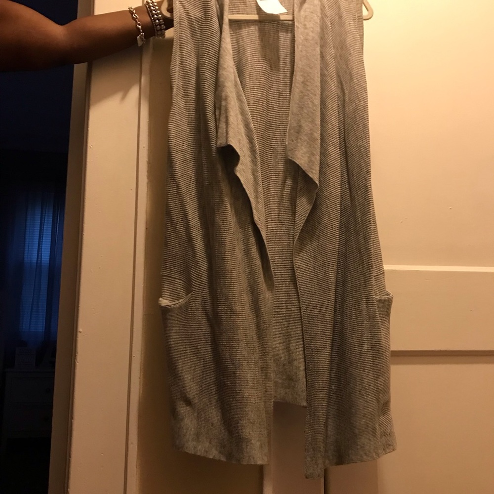 A nice grey sweater